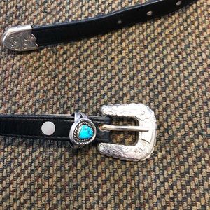 James Reed Style Sterling and  Star  Black Belt